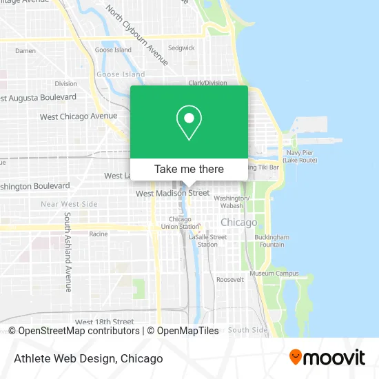 Athlete Web Design map
