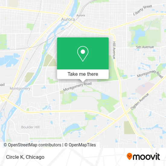 Circle K map