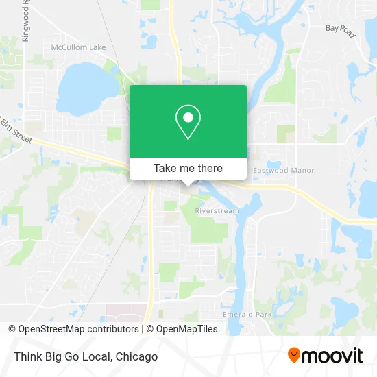 Think Big Go Local map