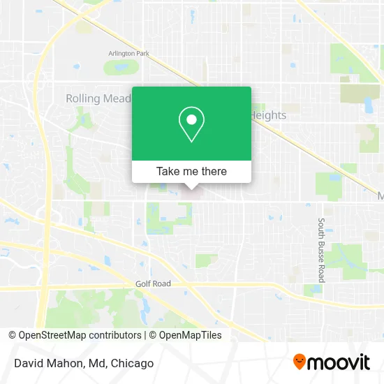 David Mahon, Md map