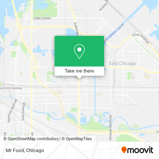 Mr Food map