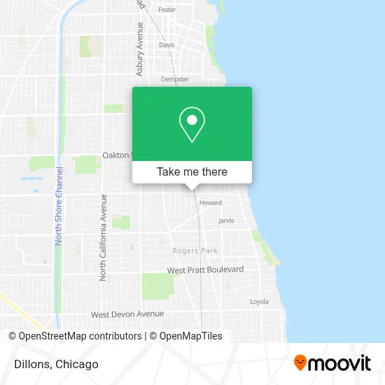Dillons map