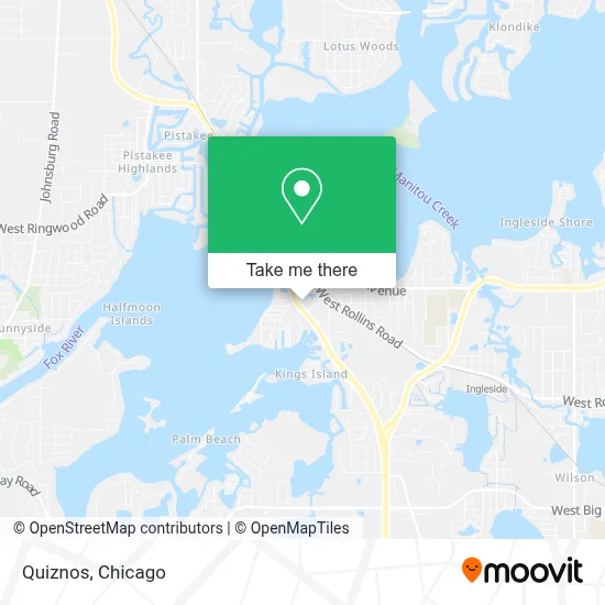 Quiznos map