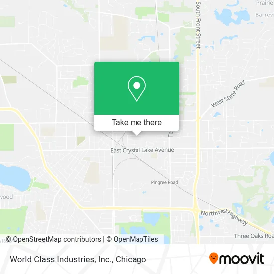 World Class Industries, Inc. map