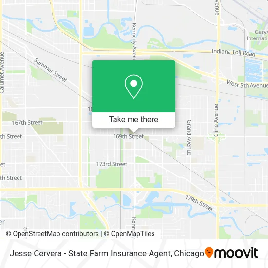 Jesse Cervera - State Farm Insurance Agent map