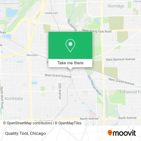 Quality Tool map