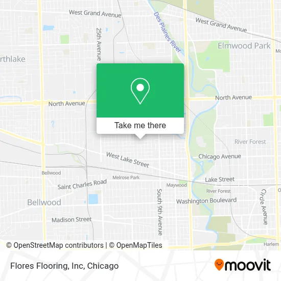 Flores Flooring, Inc map