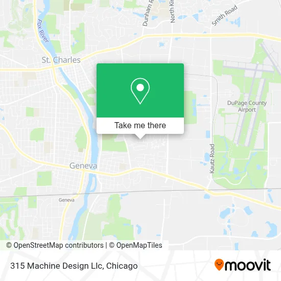 315 Machine Design Llc map