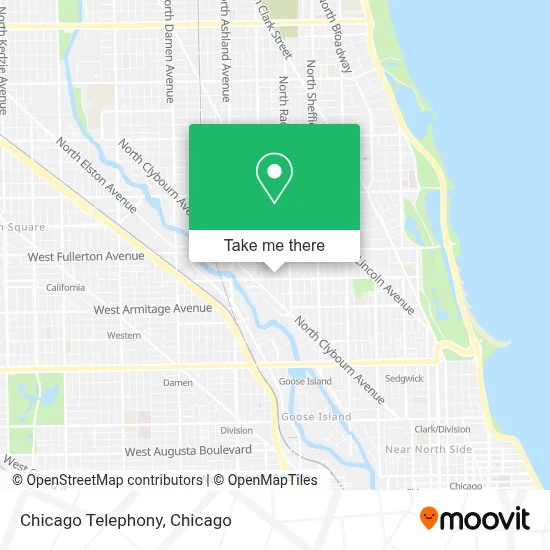 Chicago Telephony map