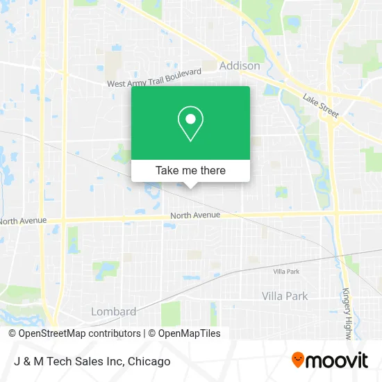 J & M Tech Sales Inc map