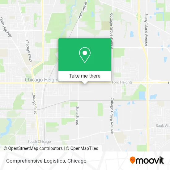 Comprehensive Logistics map