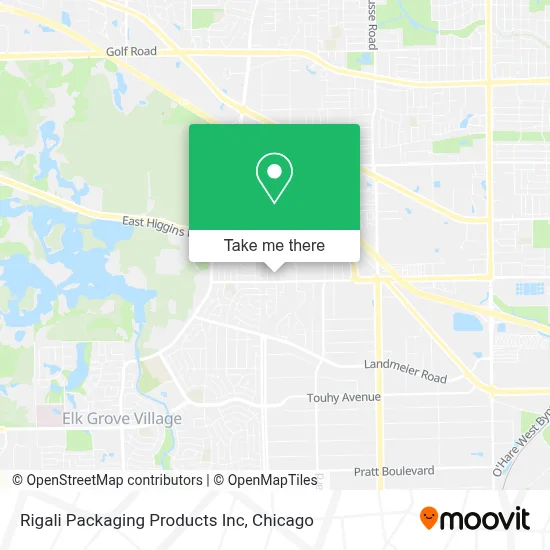 Rigali Packaging Products Inc map