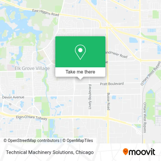 Technical Machinery Solutions map