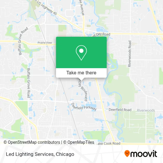 Led Lighting Services map