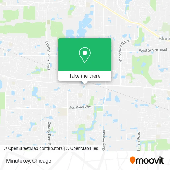 Minutekey map