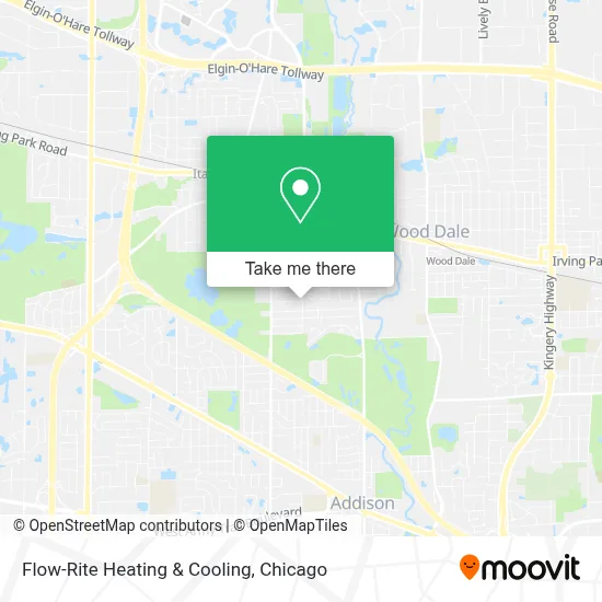 Flow-Rite Heating & Cooling map