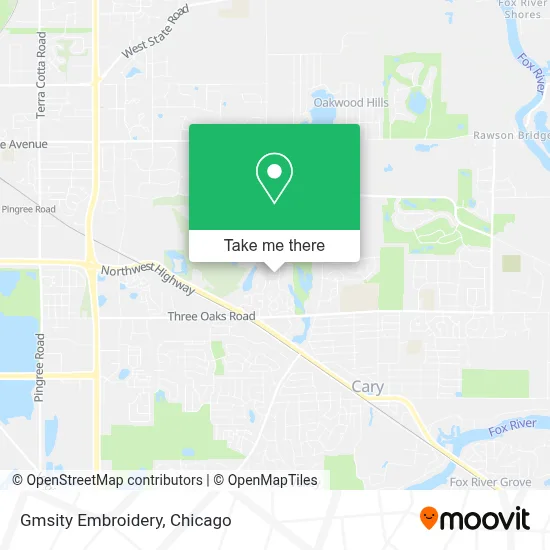 Gmsity Embroidery map