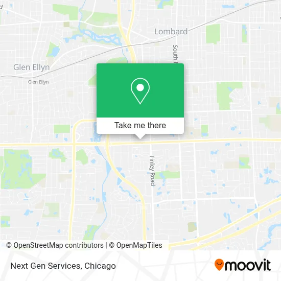 Next Gen Services map