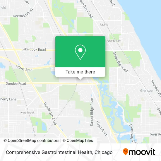 Comprehensive Gastrointestinal Health map