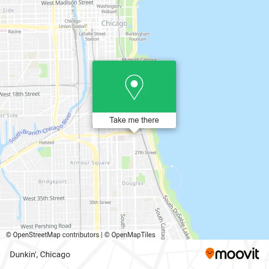Dunkin' map