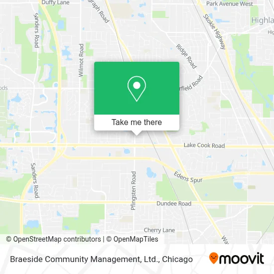 Braeside Community Management, Ltd. map