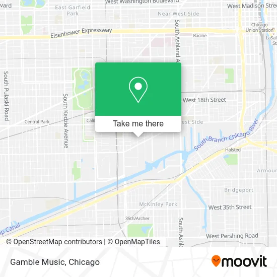 Gamble Music map