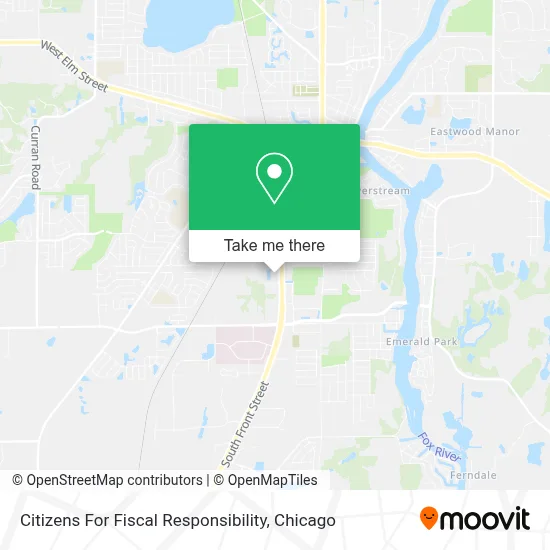 Citizens For Fiscal Responsibility map