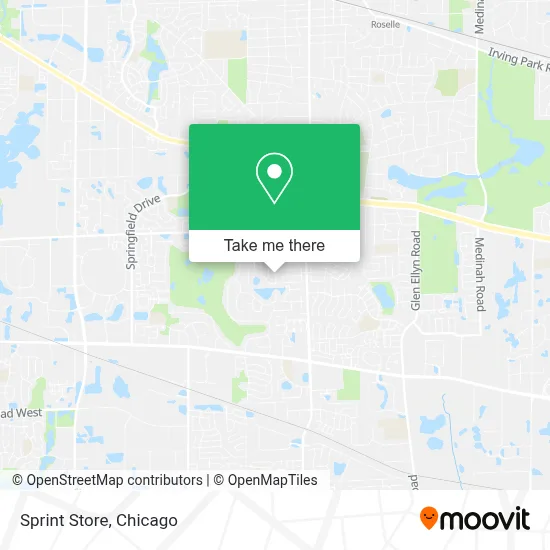 Sprint Store map
