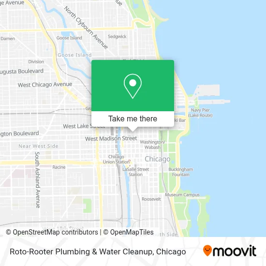 Roto-Rooter Plumbing & Water Cleanup map
