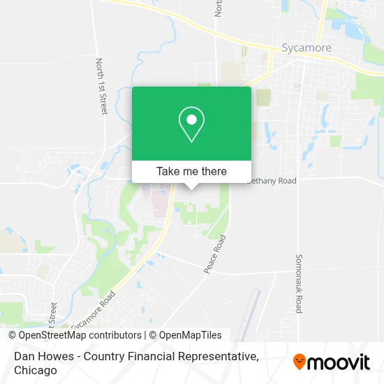 Dan Howes - Country Financial Representative map