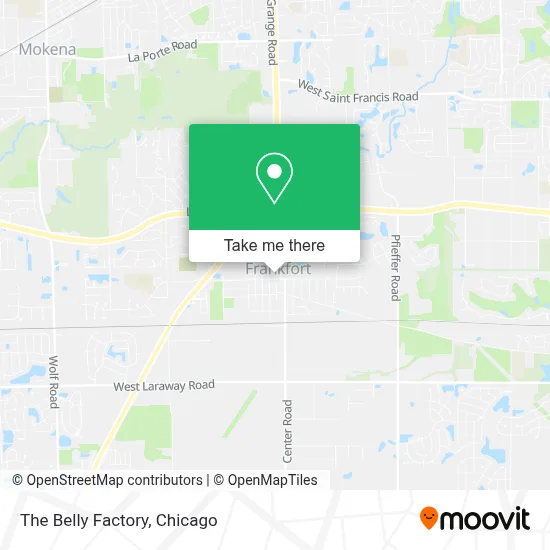 The Belly Factory map