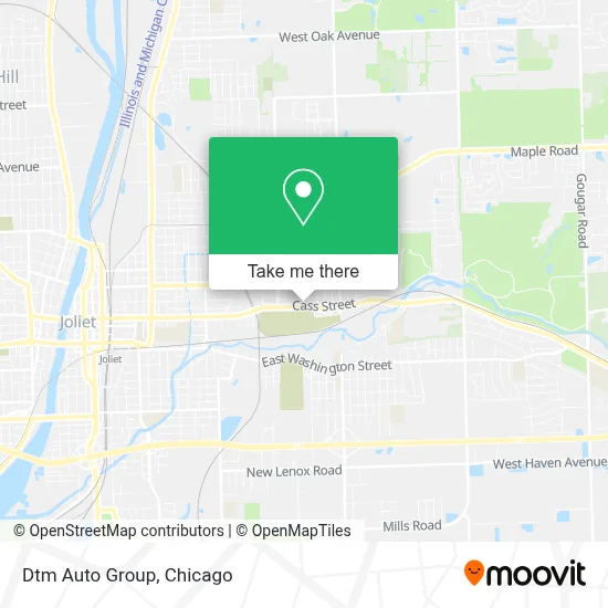 Dtm Auto Group map