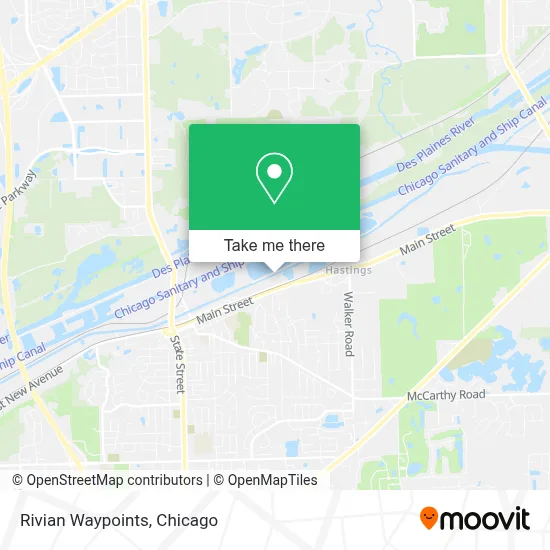 Rivian Waypoints map