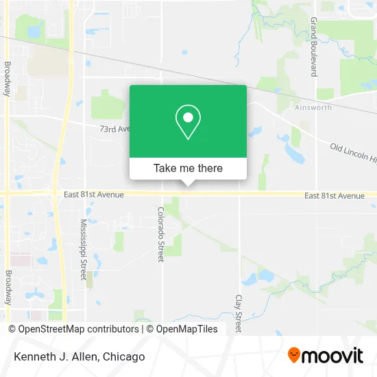 Kenneth J. Allen map