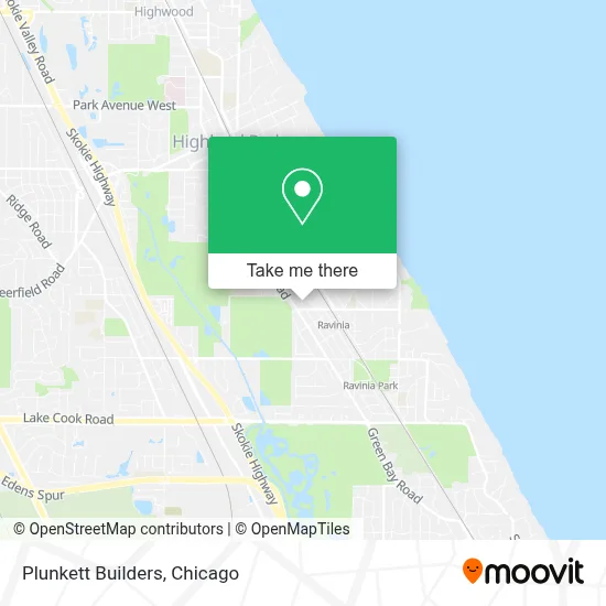 Plunkett Builders map