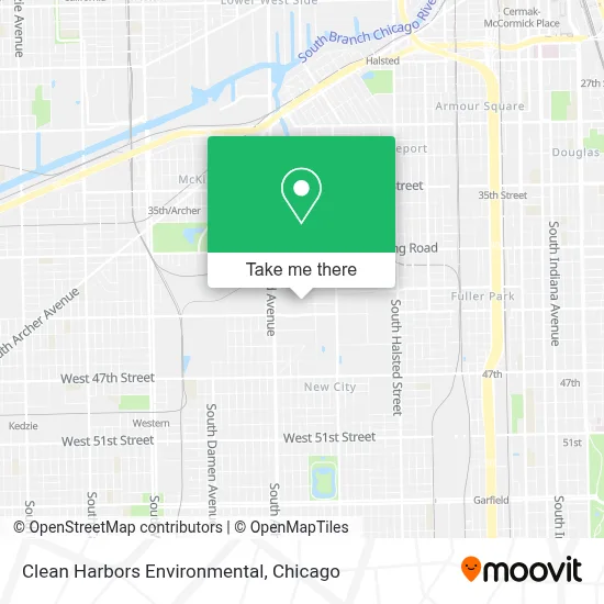 Clean Harbors Environmental map