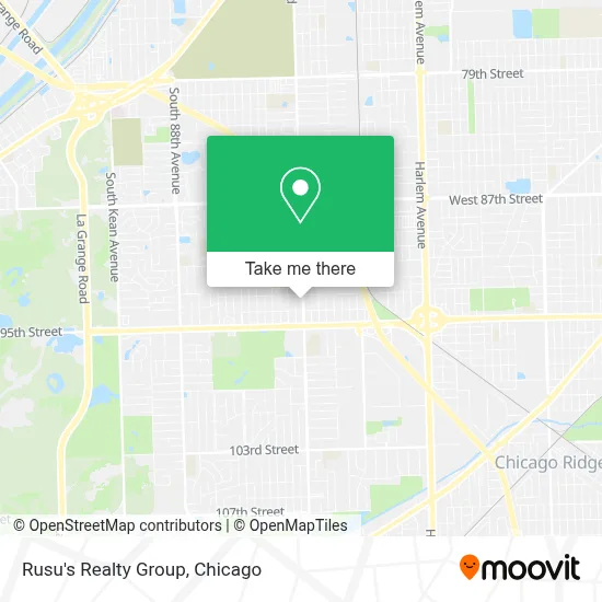 Rusu's Realty Group map