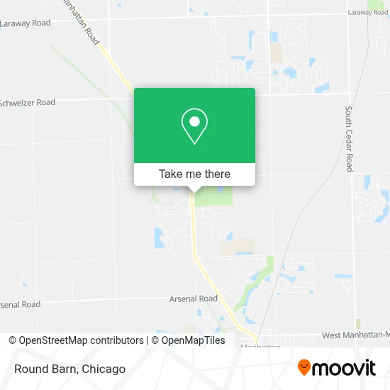 Round Barn map