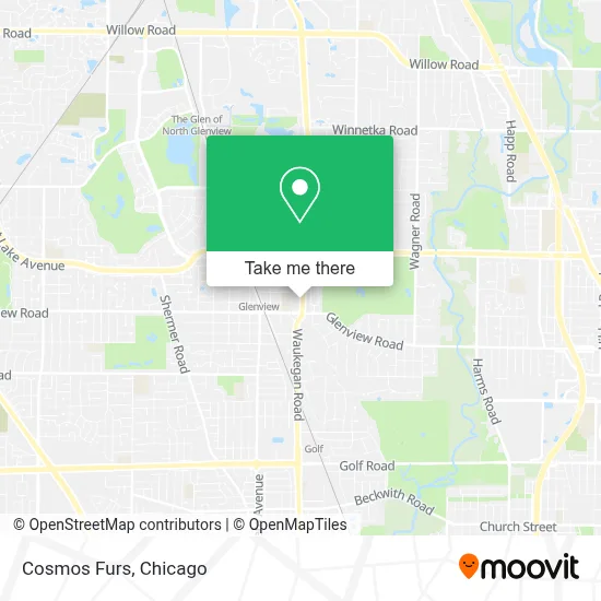 Cosmos Furs map