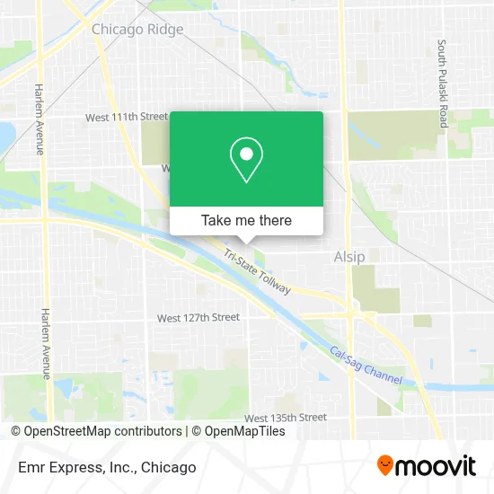 Emr Express, Inc. map
