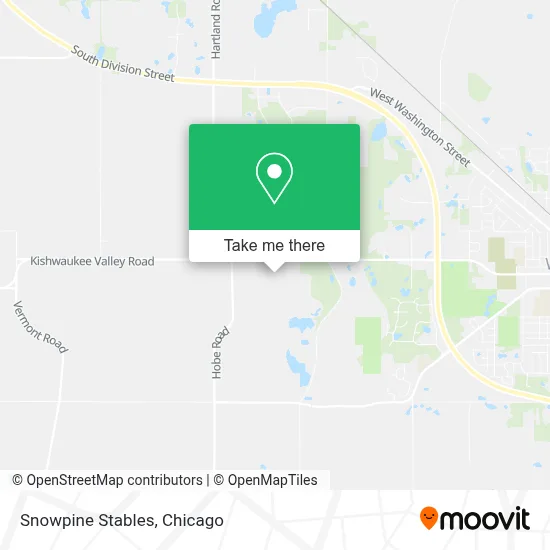 Snowpine Stables map