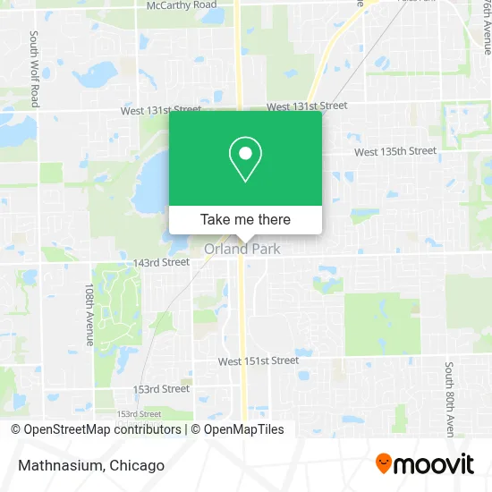 Mathnasium map