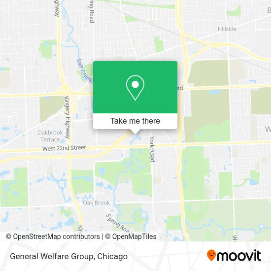 General Welfare Group map