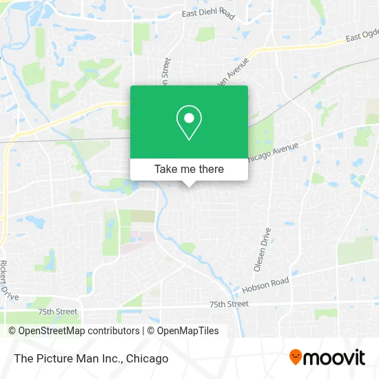 The Picture Man Inc. map