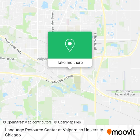 Language Resource Center at Valparaiso University map