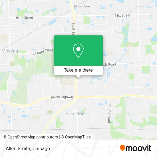 Allen Smith map