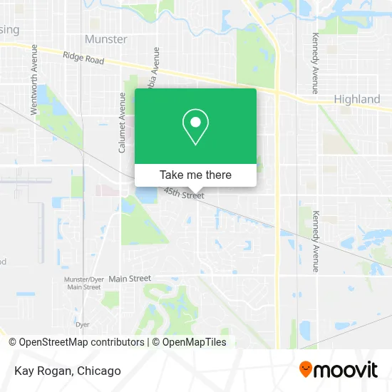 Kay Rogan map