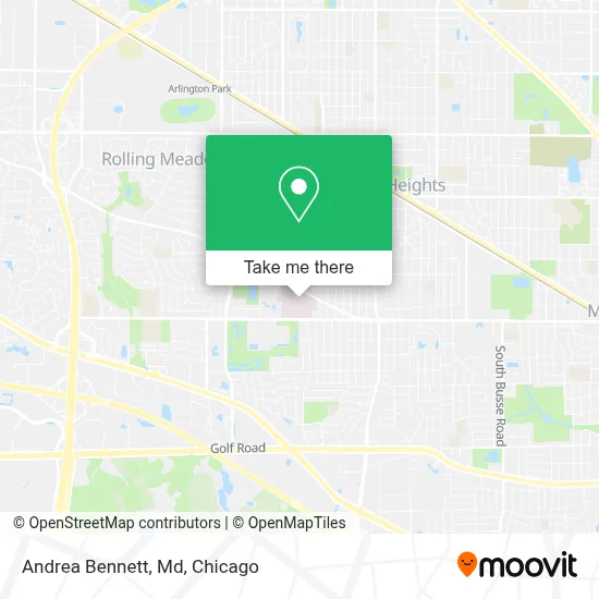 Andrea Bennett, Md map