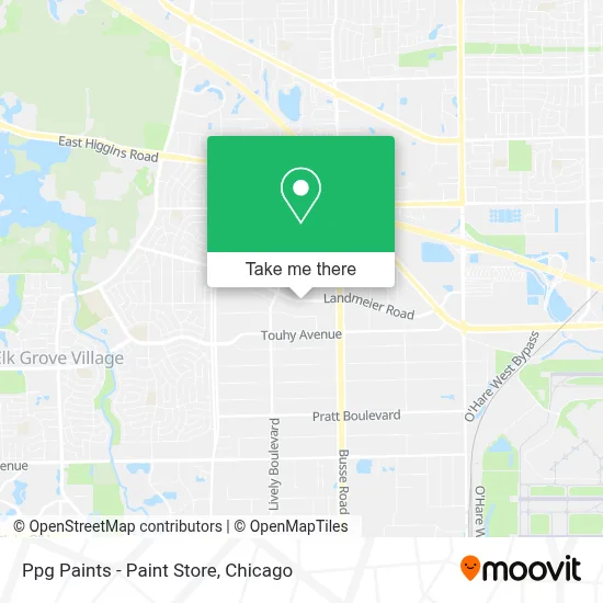 Ppg Paints - Paint Store map