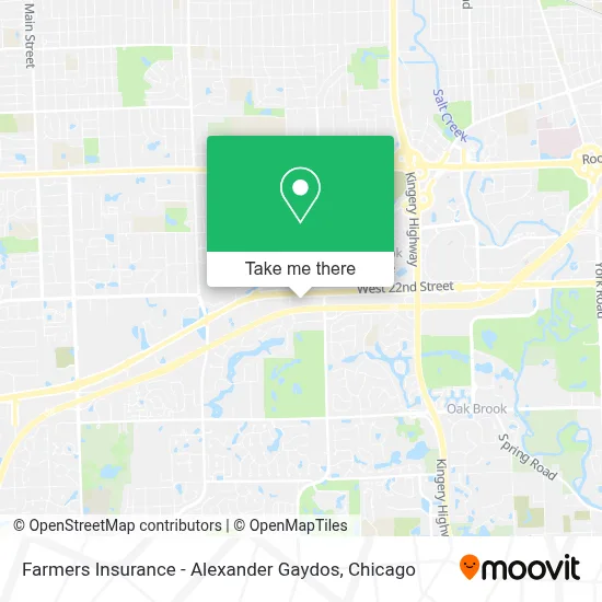 Farmers Insurance - Alexander Gaydos map